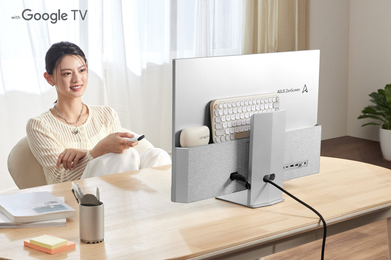 ASUS annuncia un monitor con Google TV per la produttività e l'intrattenimento