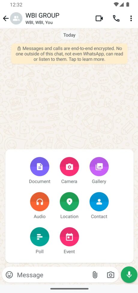 Aggiornamento WathsApp Beta