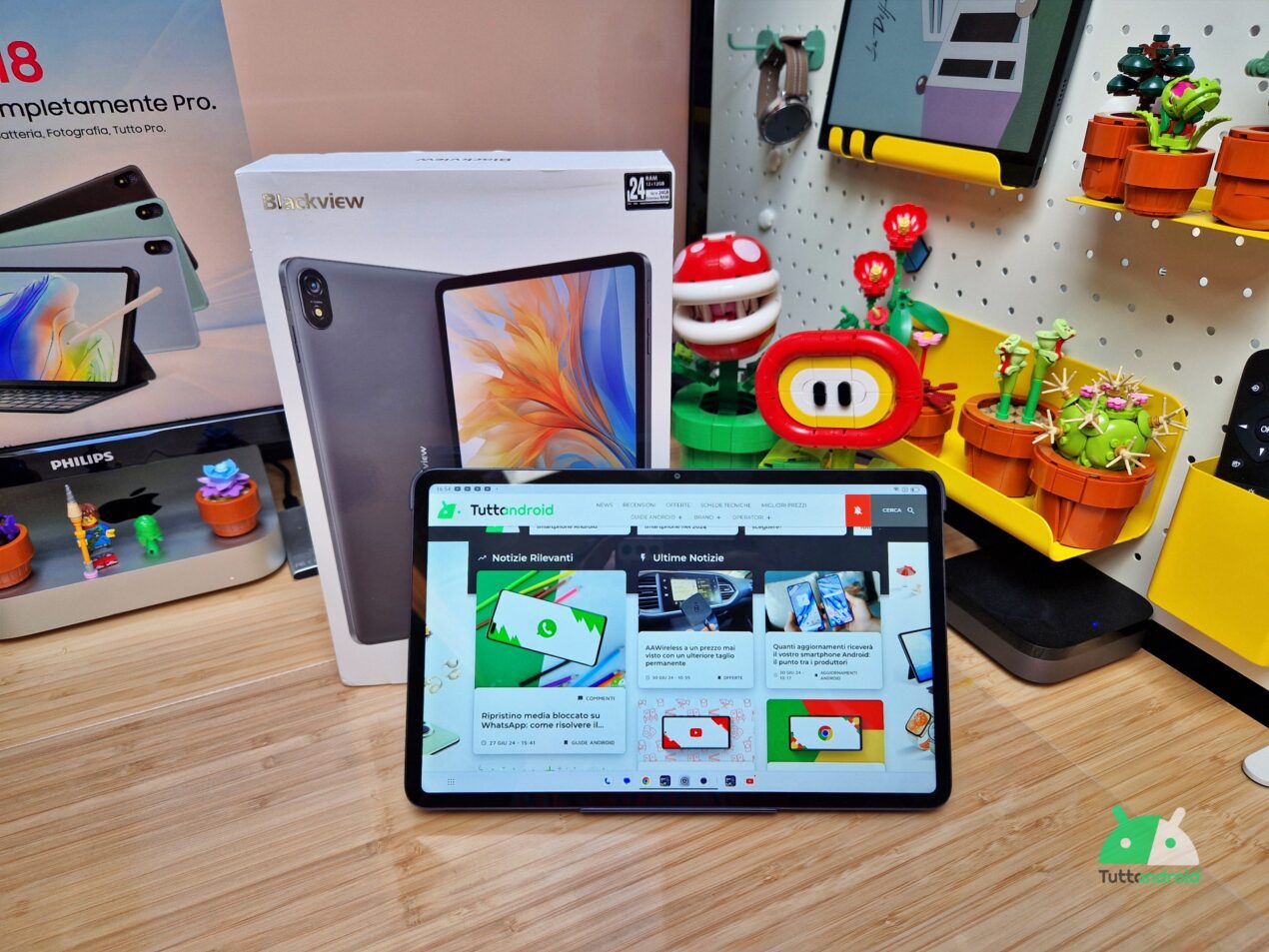 Recensione Blackview TAB 18, un tablet per la multimedialità ma non solo