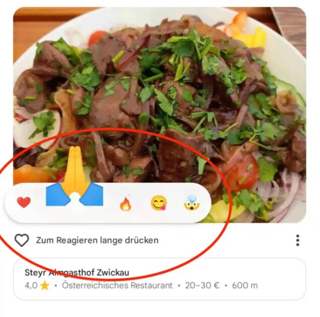 Emoji Google Maps