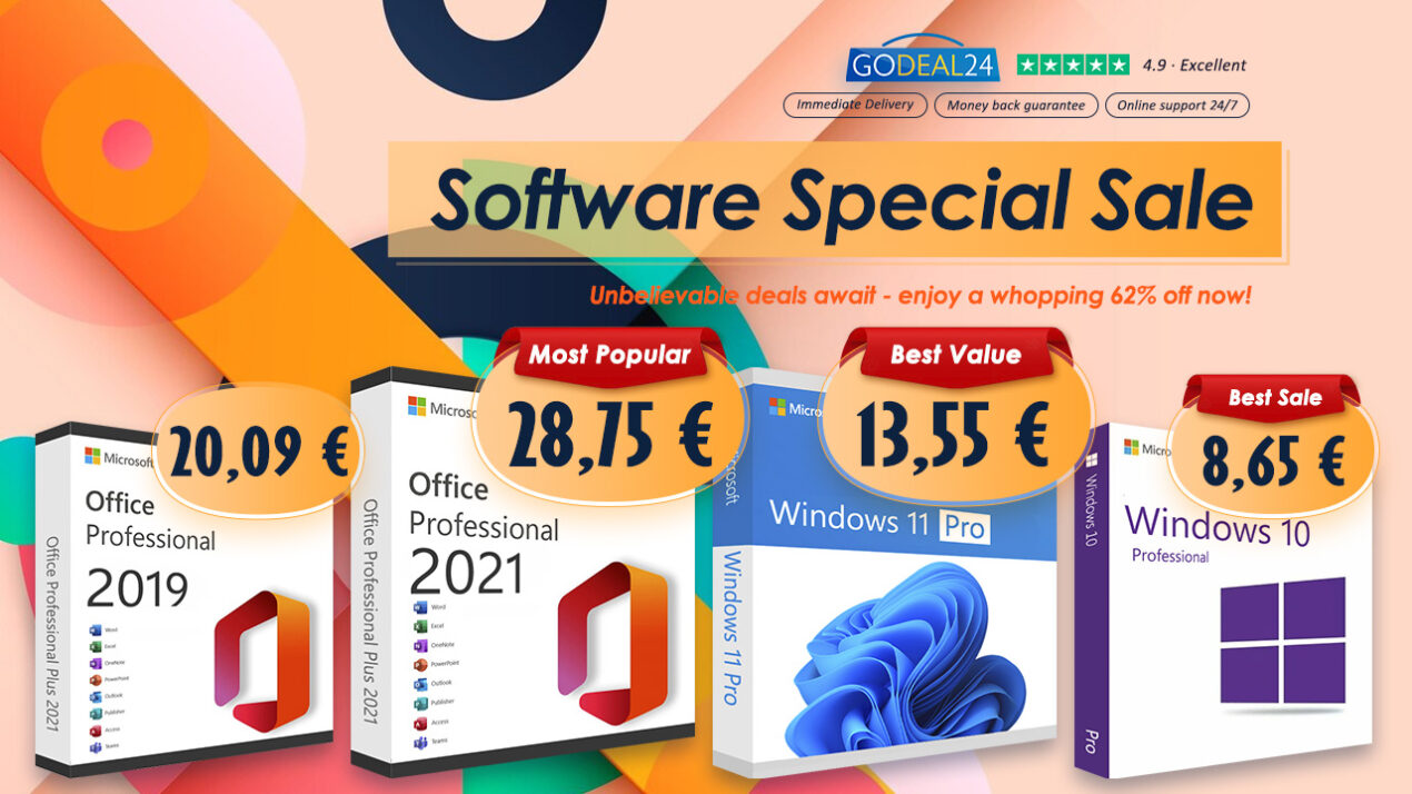 Con la nuova vendita promozionale di Godeal24, Office 2021 Pro è praticamente regalato