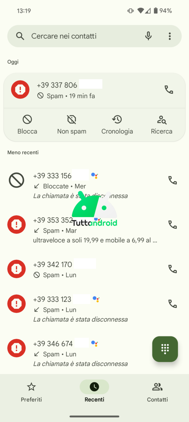 Google Telefono