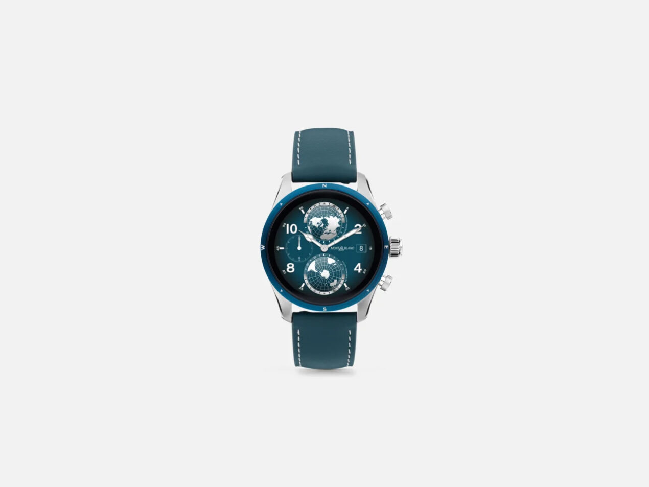 Montblanc lancia una nuova colorazione blu per lo smartwatch Summit 3