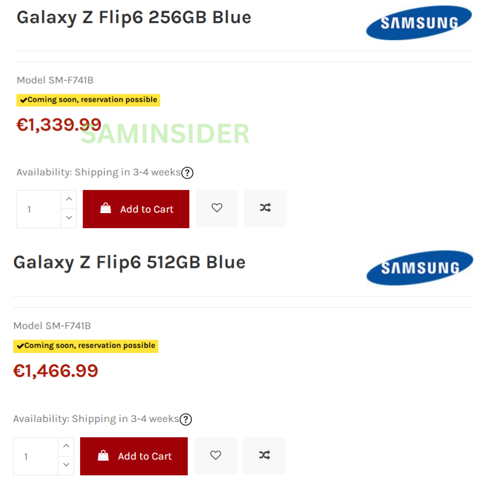 Samsung Galaxy Z Flip6