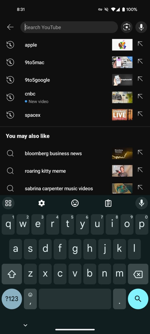 Google Lens su YouTube