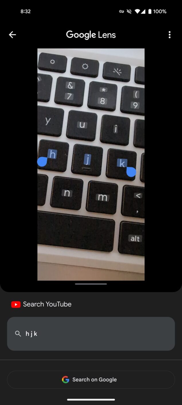 Google Lens su YouTube