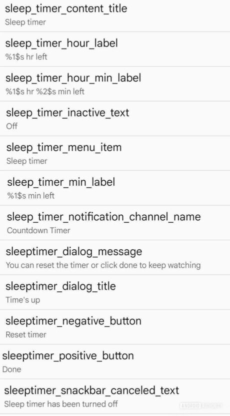 app YouTube timer spegnimento automatico