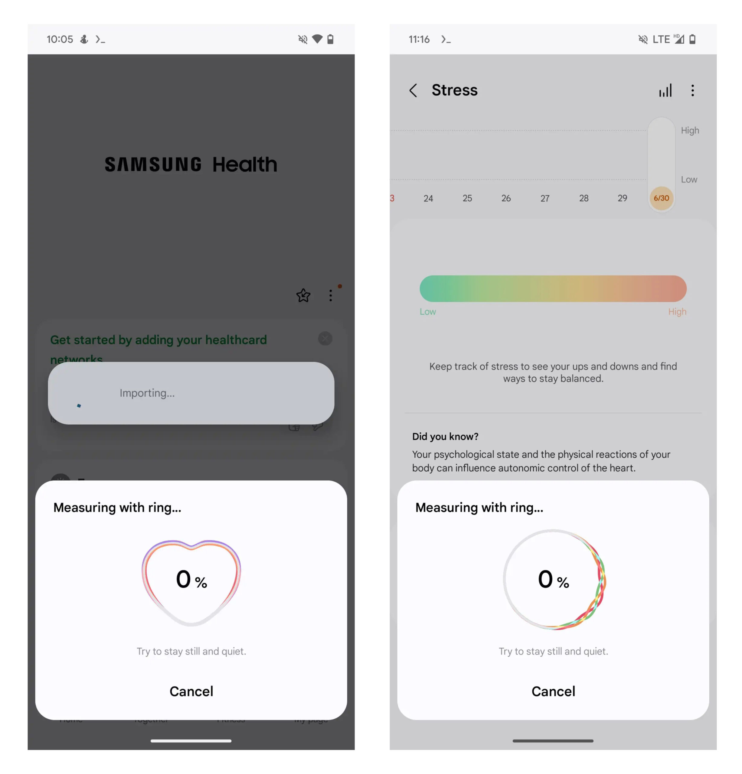 apk teardown app samsung health per Galaxy Ring