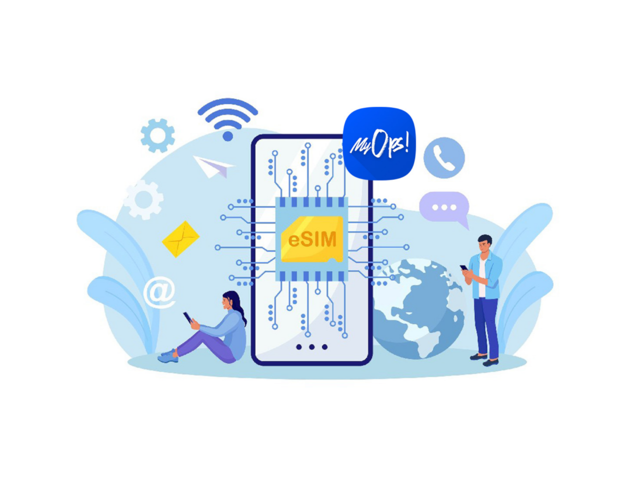 Viaggio all'estero? Giga ovunque con Ops! Mobile e le eSIM internazionali