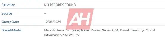 Samsung Galaxy Z Fold6 Ultra Cina