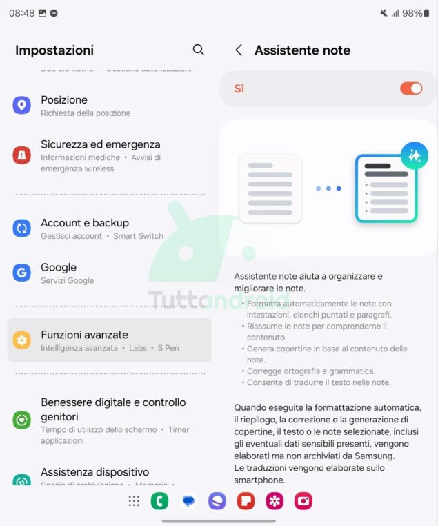 Galaxy AI su Galaxy Z Fold5 e Galaxy Z Flip5