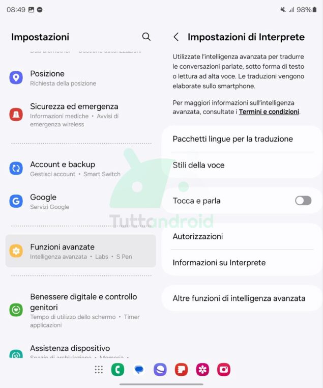 Galaxy AI su Galaxy Z Fold5 e Galaxy Z Flip5