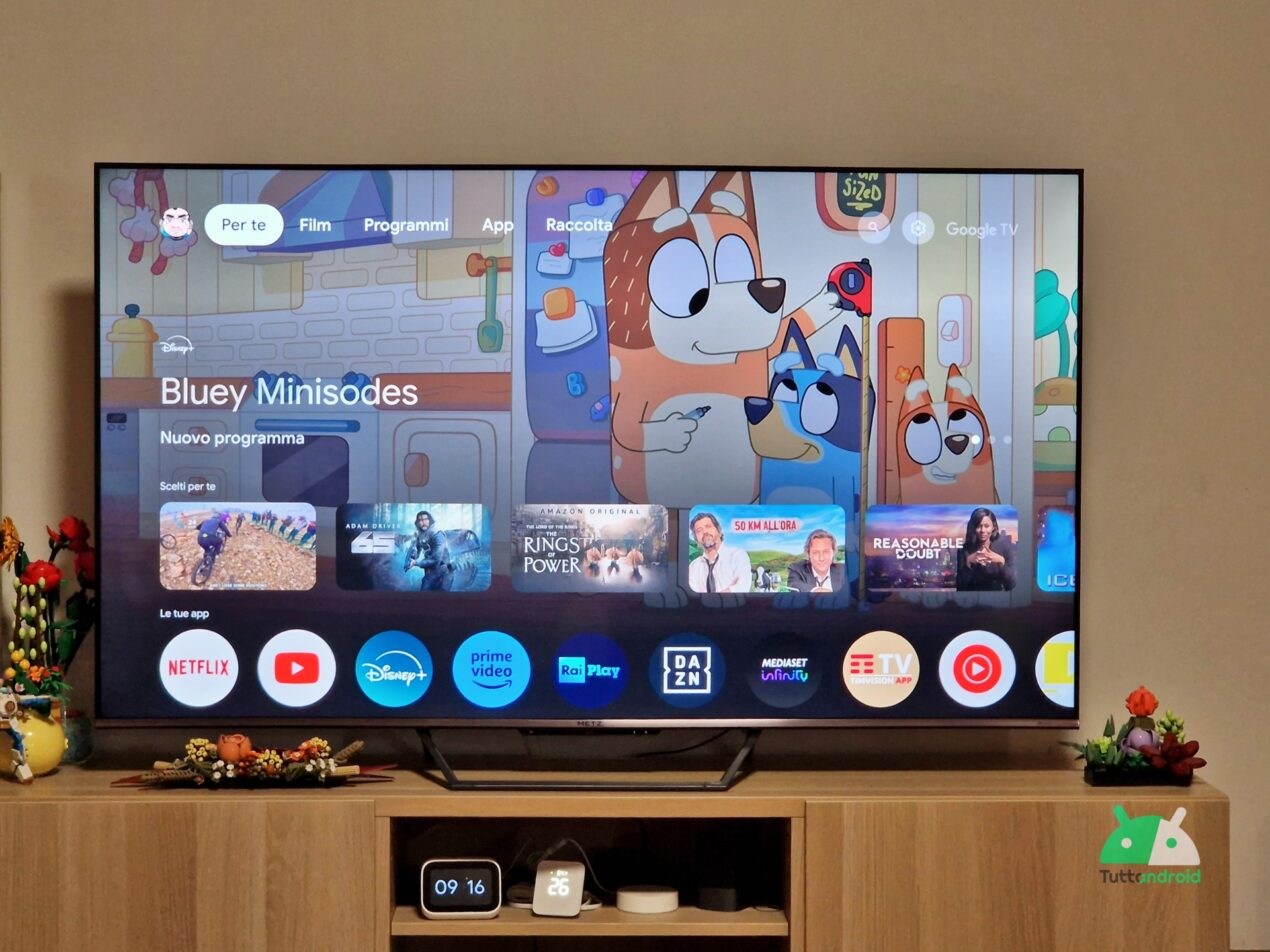 Recensione METZ 65MQD7500, una smart TV QLED con Google TV dall'ottimo prezzo