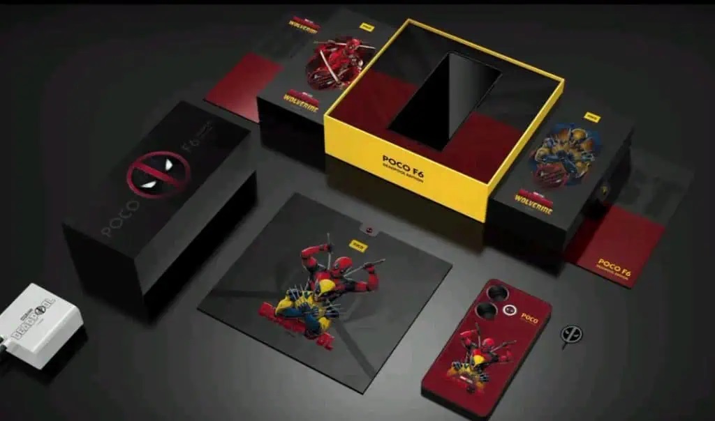 POCO F6 Deadpool Limited Edition