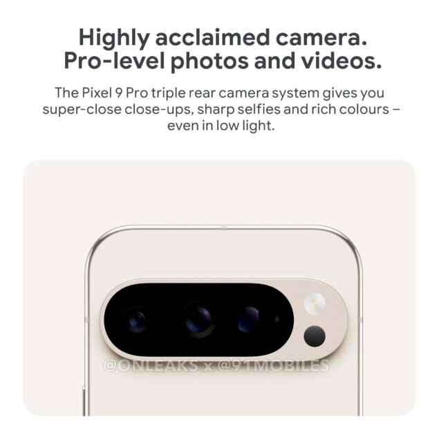Google Pixel 9 series immagini promozionali