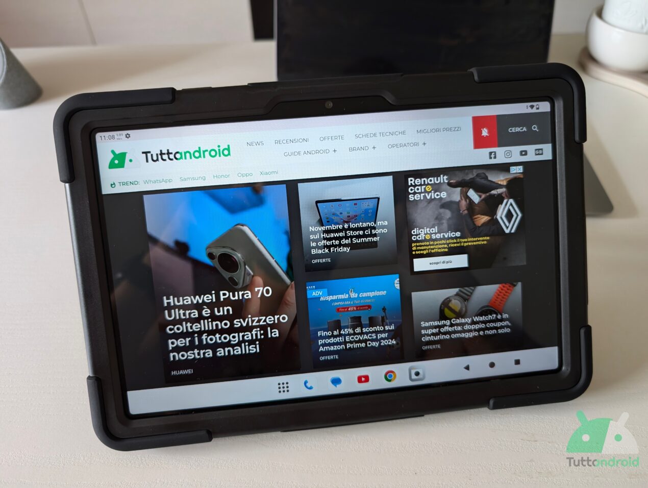 Recensione AGM PAD P2 Active: il tablet che diventa rugged all'occorrenza