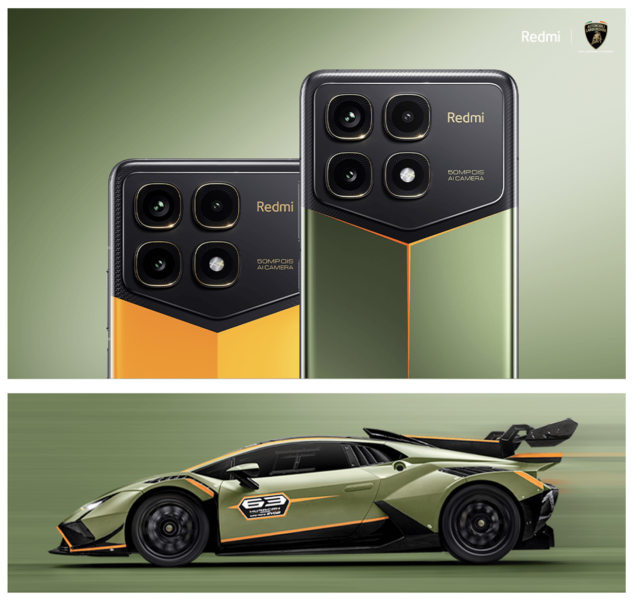 Redmi K70 Ultra Lamborghini