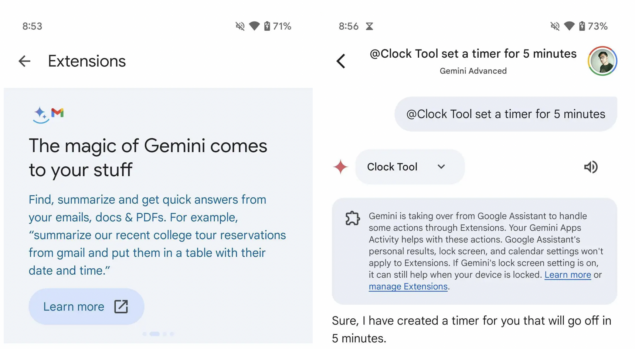 Nuova estensione per Gemini