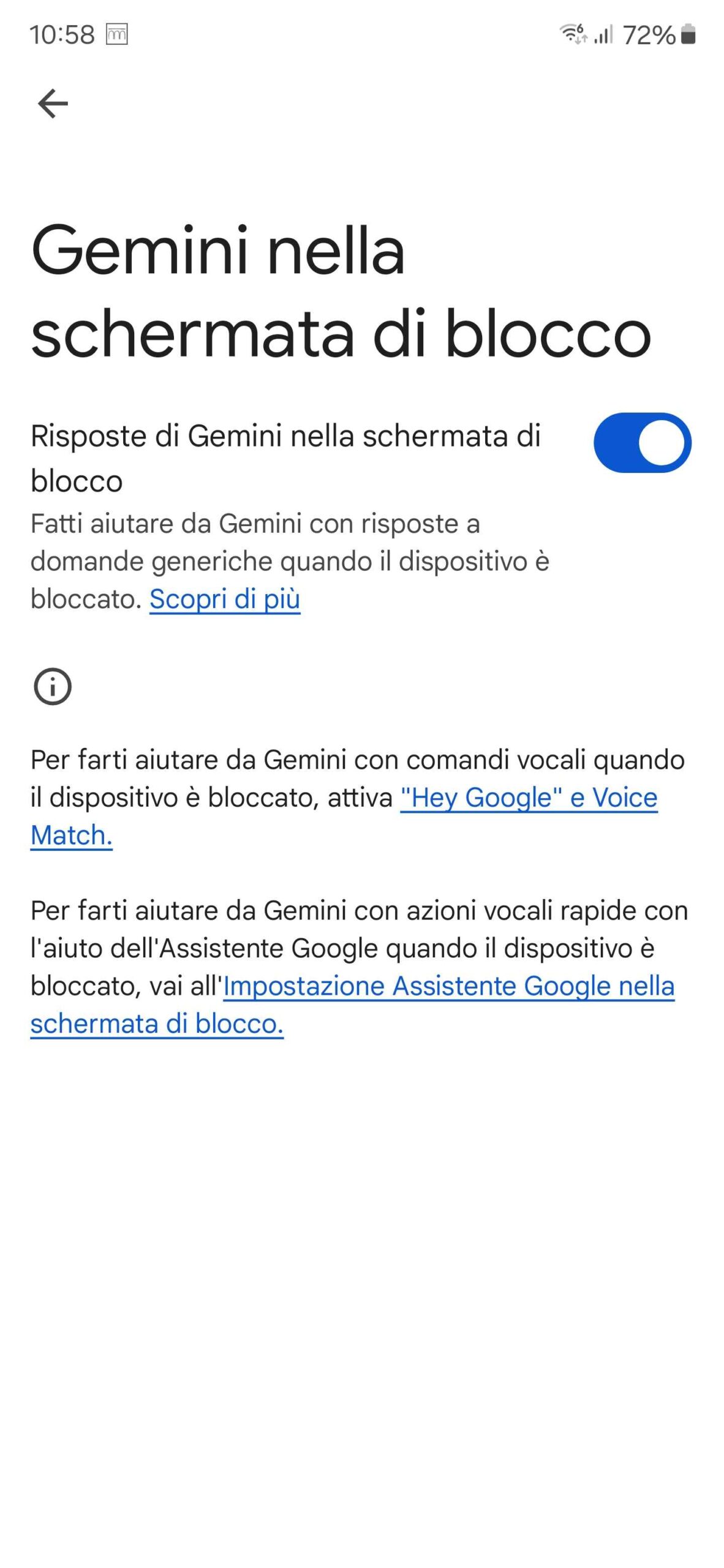 Google Gemini lock screen 2
