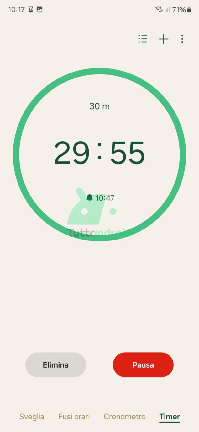 vecchia versione di Orologio Samsung