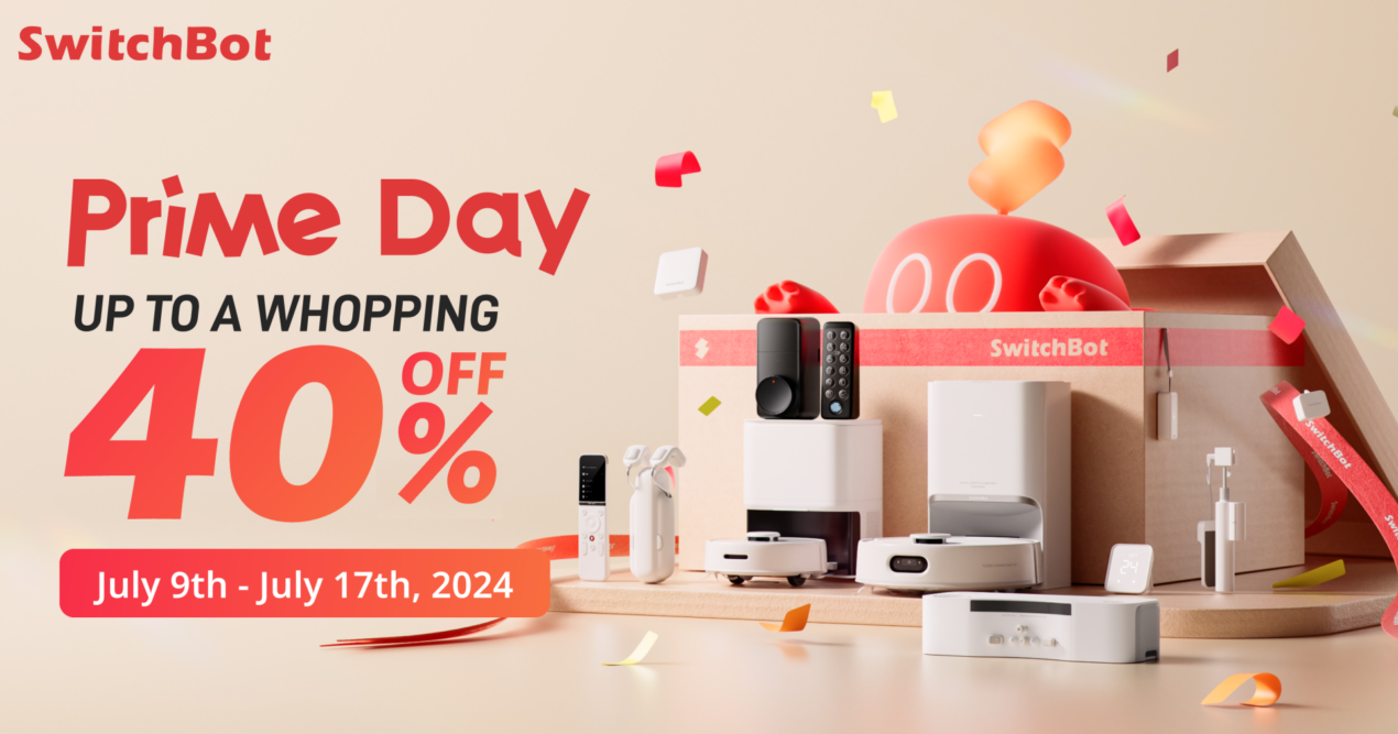 SwitchBot anticipa il Prime Day con sconti fino al 40%