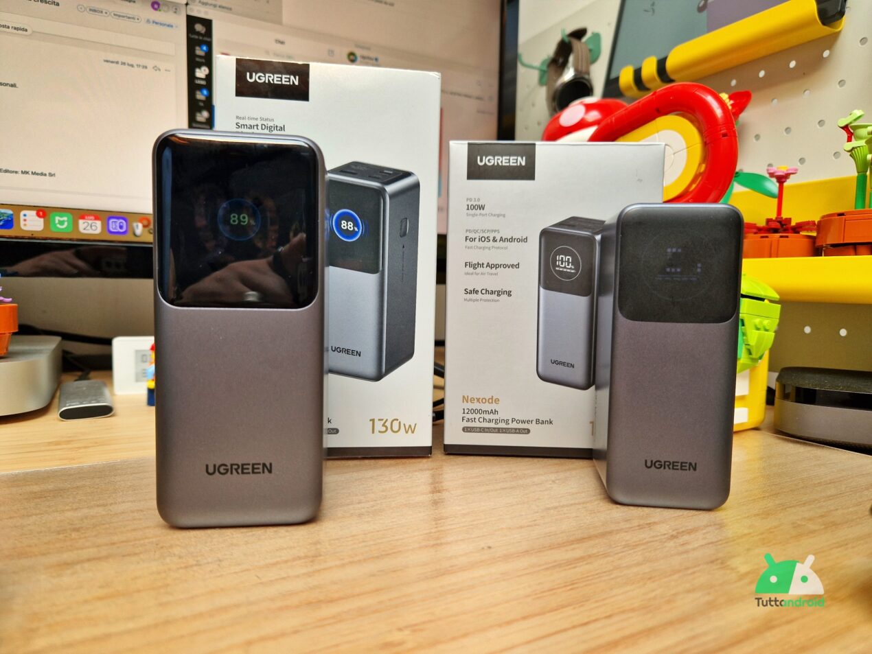 Abbiamo provato questi due power bank UGREEN Nexode e vi spieghiamo perché sono strepitosi