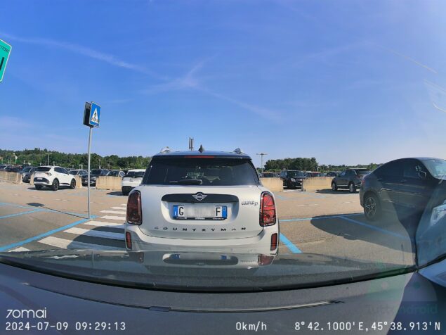 qualità video dash cam 70mai A510