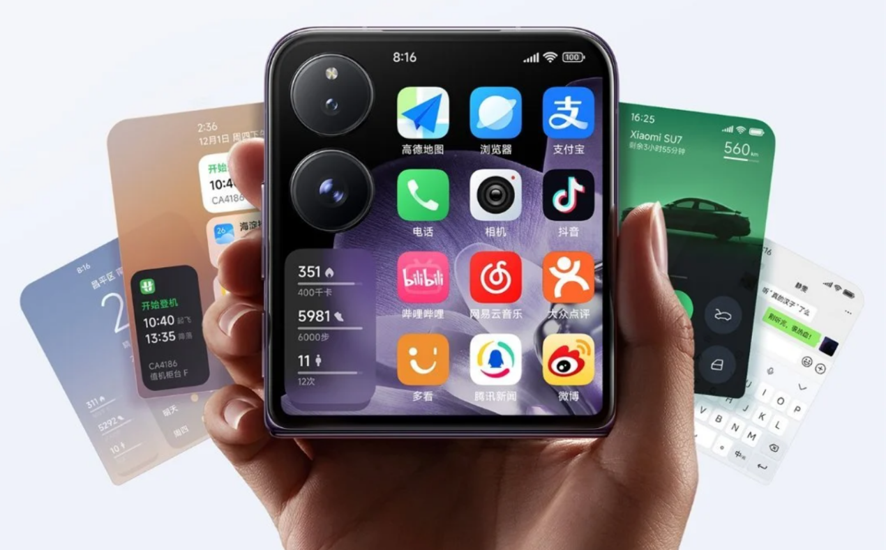 Nuove anticipazioni su Xiaomi MIX Flip e sul suo display esterno smart