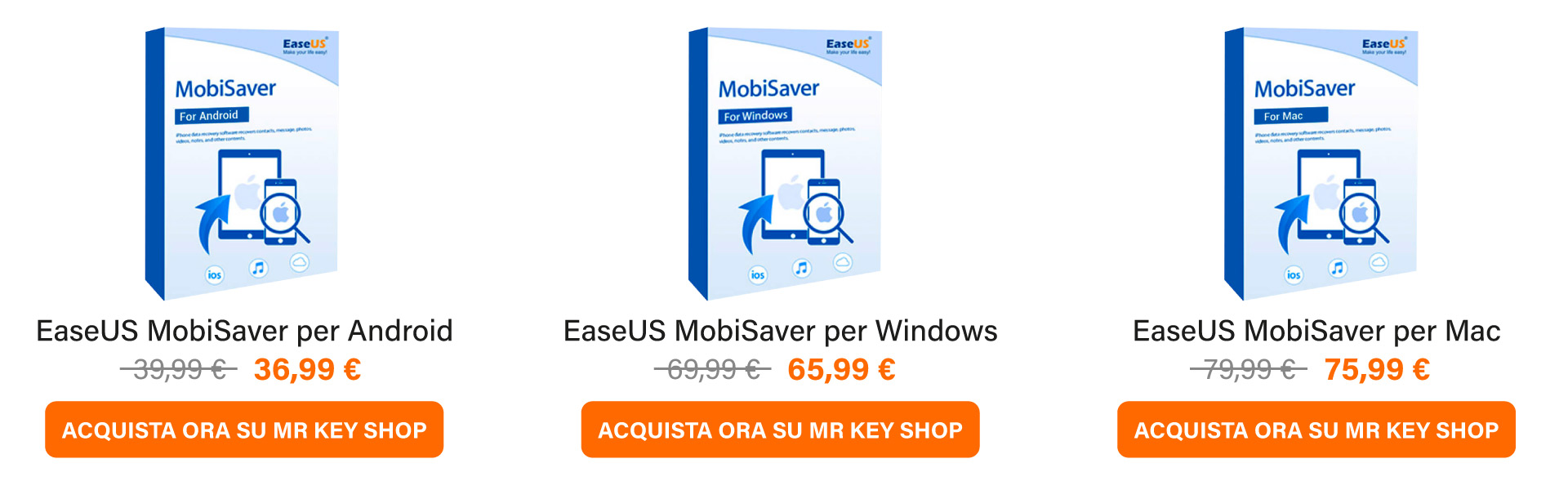 acquistare EaseUS MobiSaver