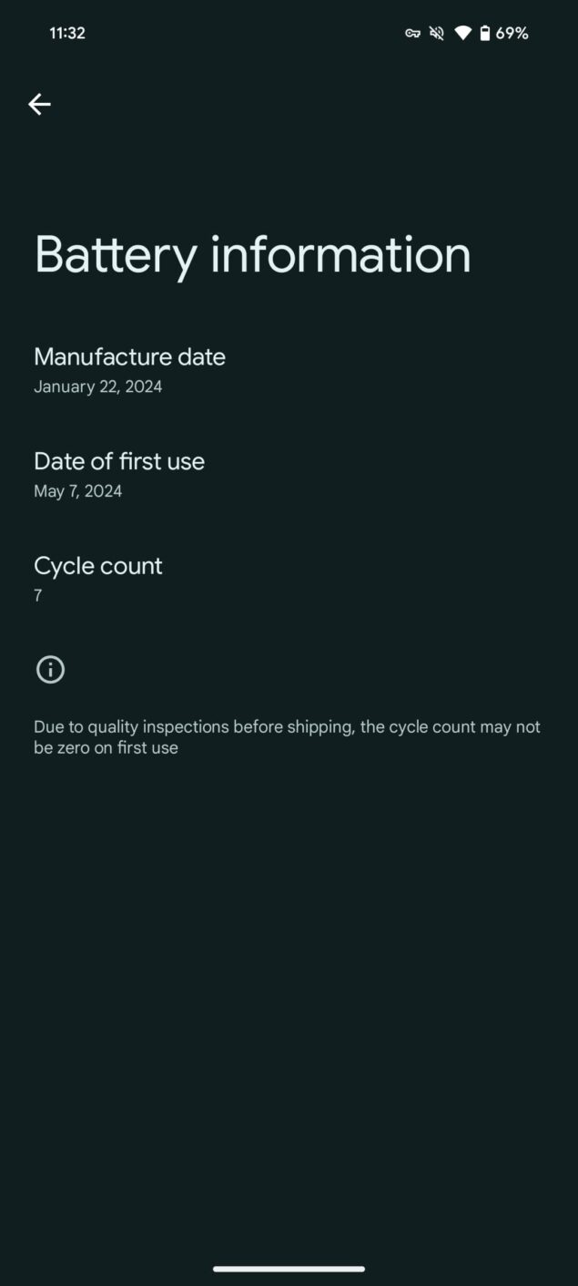 Android 15 Beta 4 widget batteria