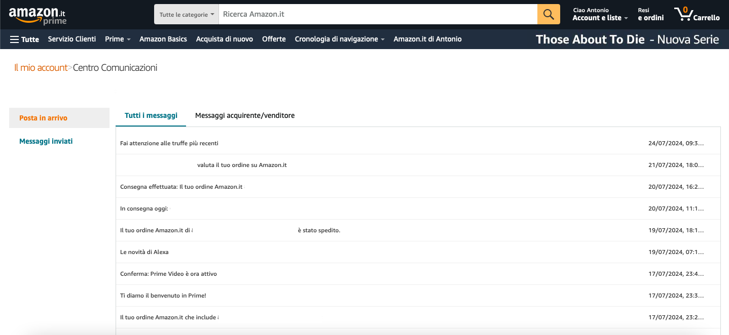 Centro Comunicazioni Amazon