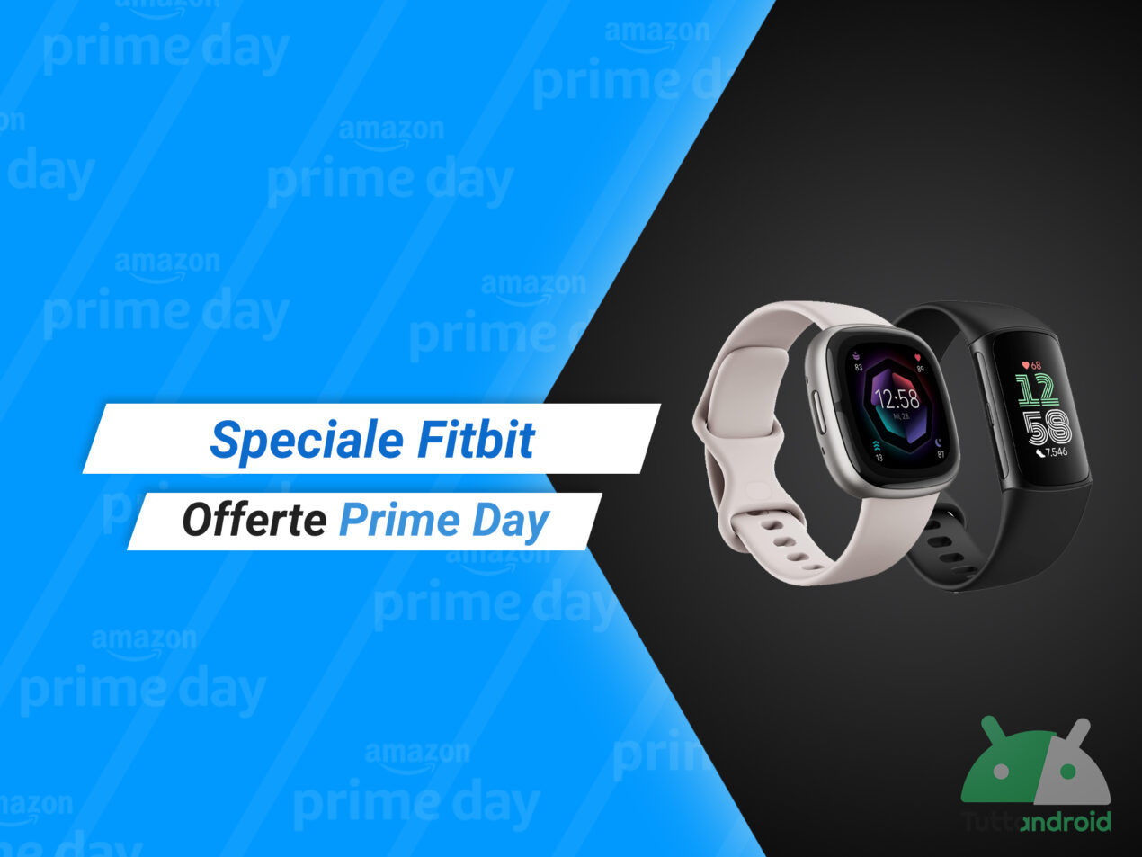 C'è un Fitbit by Google per ogni polso con le offerte del Prime Day