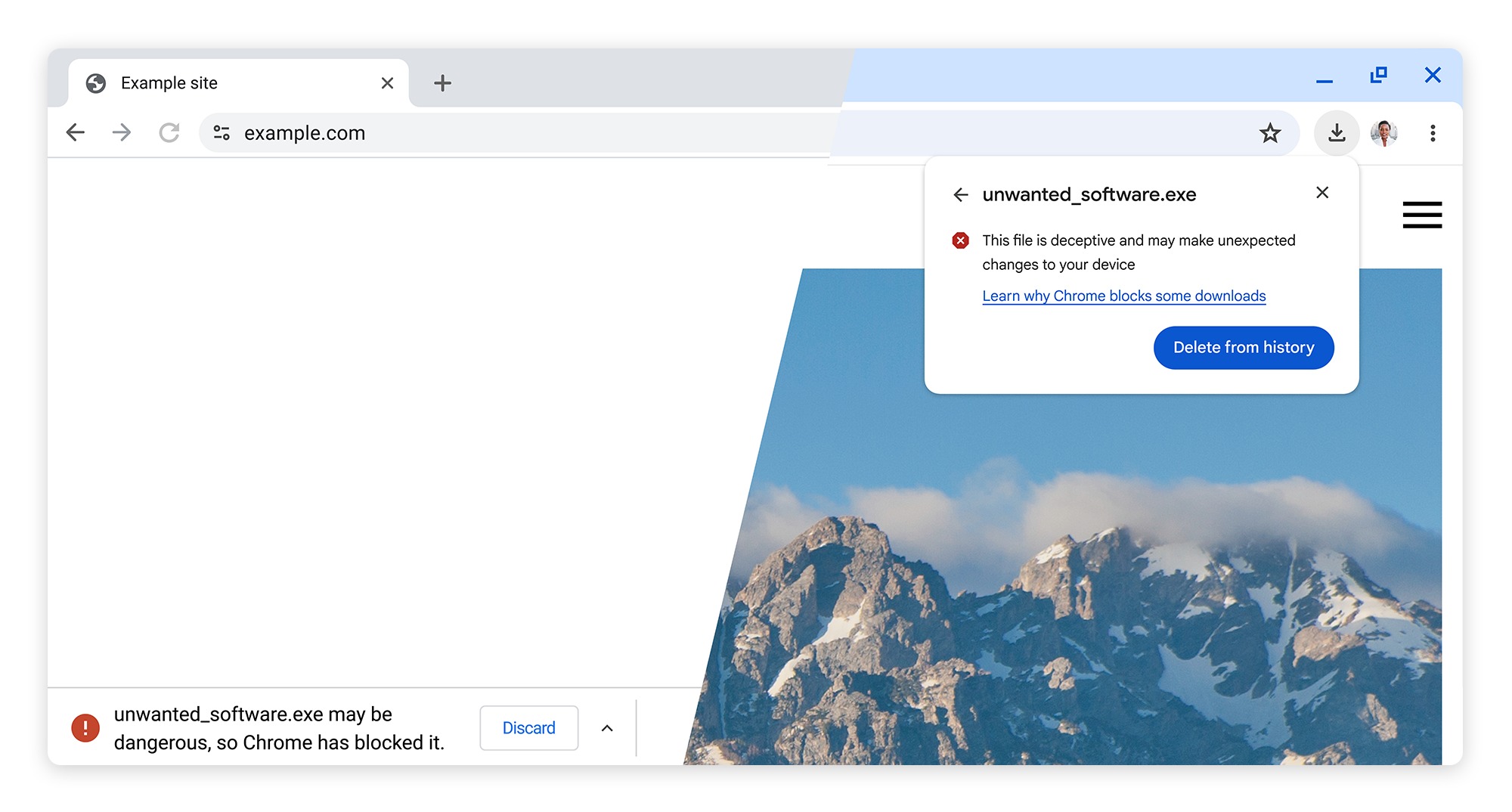 Google Chrome download sicurezza