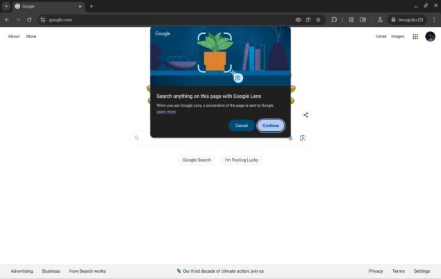Google Chrome Lens