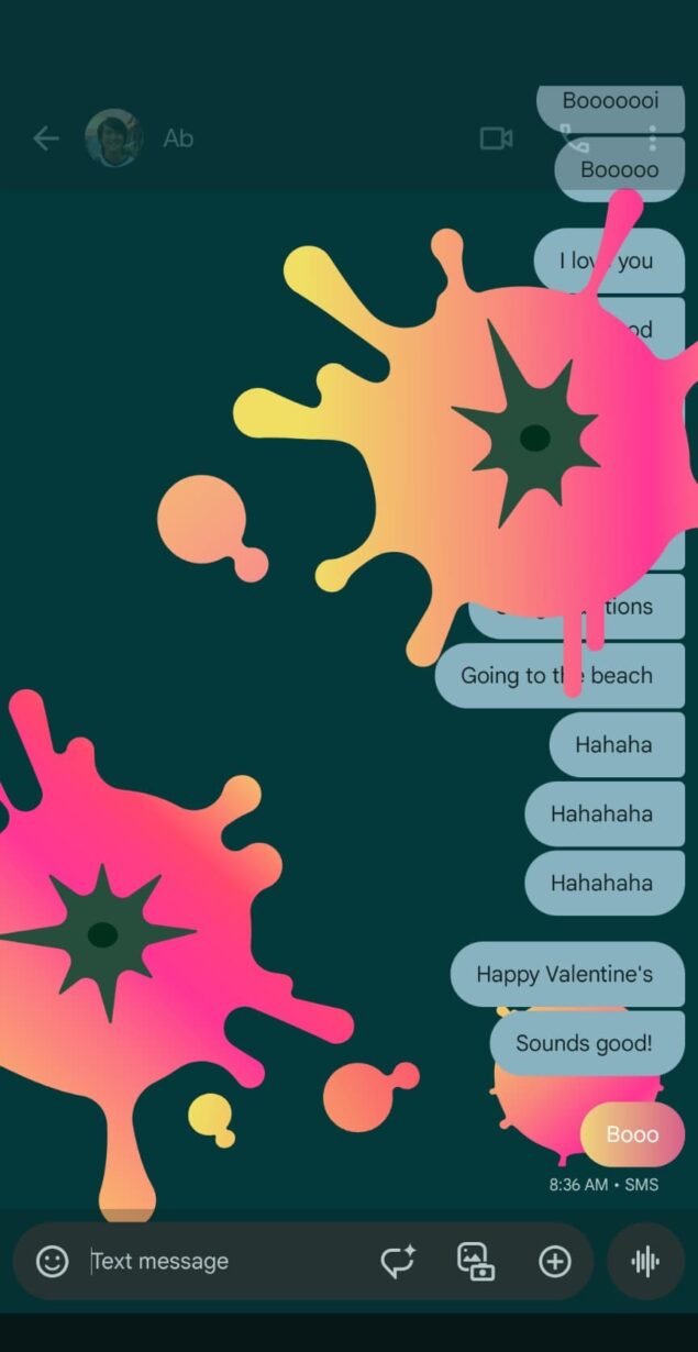 Google Messaggi nuove animazioni