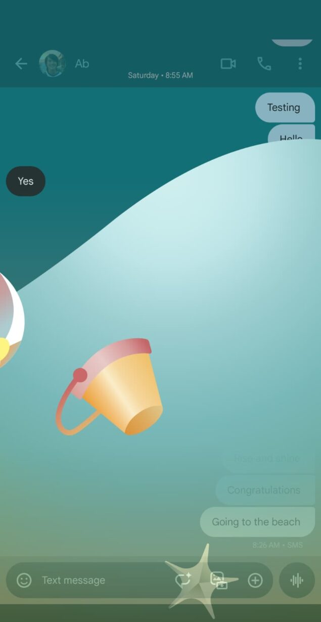 Google Messaggi nuove animazioni