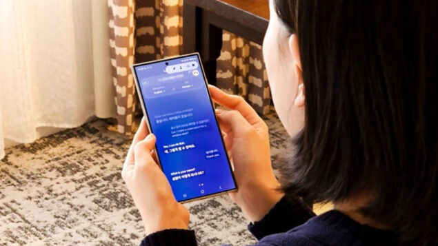 Galaxy AI e traduzione in tempo reale