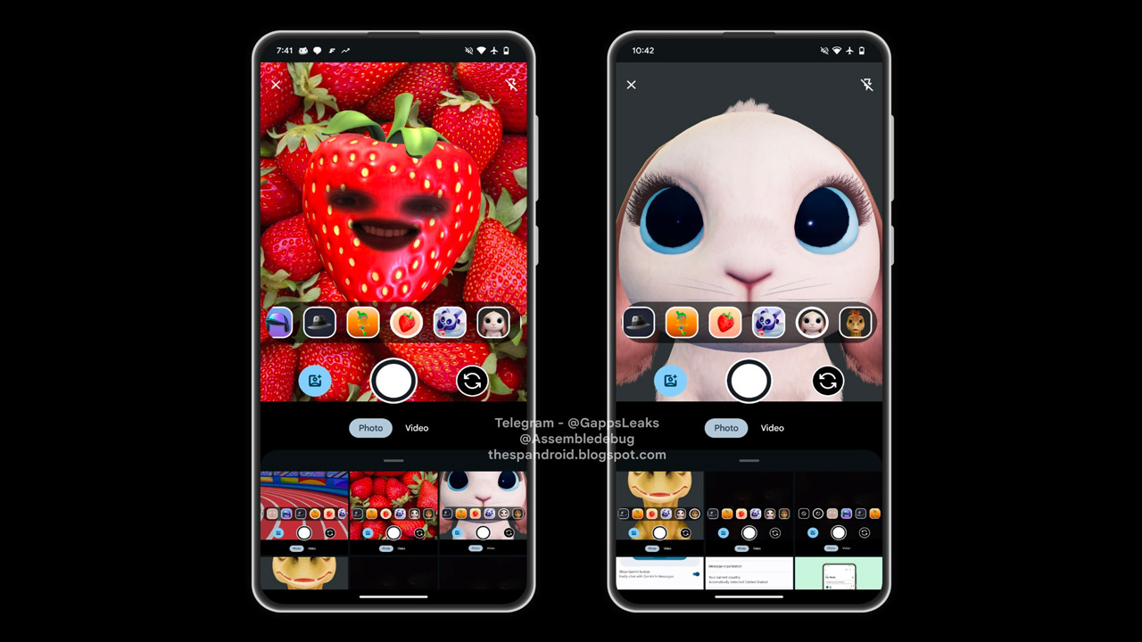 App Messaggi di Google e filtri 
