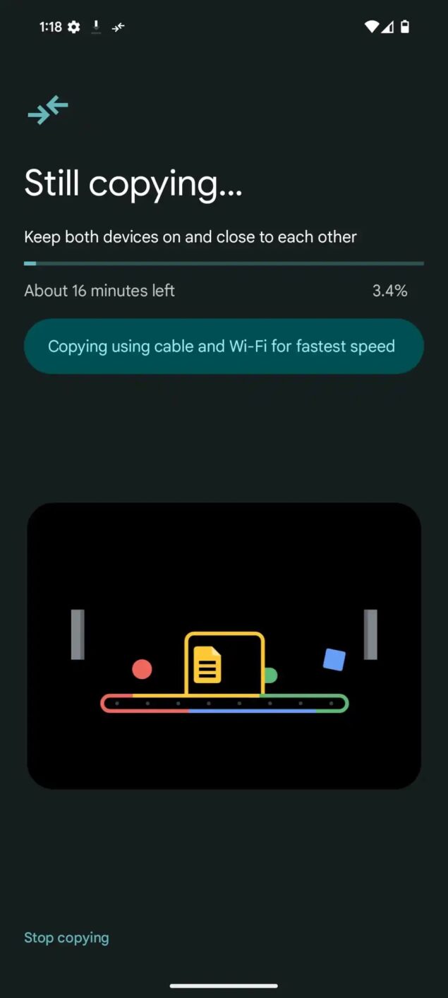 Configurazione Google Pixel 9-3