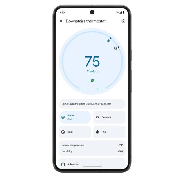 Nest Learning Thermostat Google Home