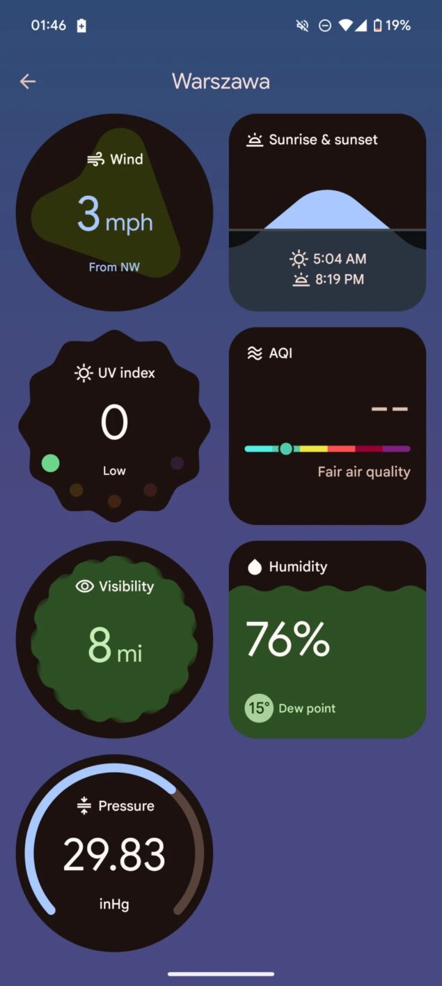 Nuova app meteo pixel 9 leak 2