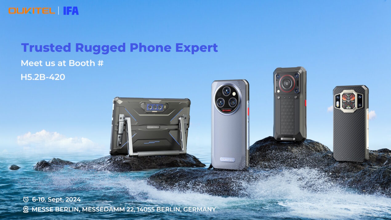 Oukitel annuncia la partecipazione a IFA 2024 con tre modelli rugged dalle super batterie