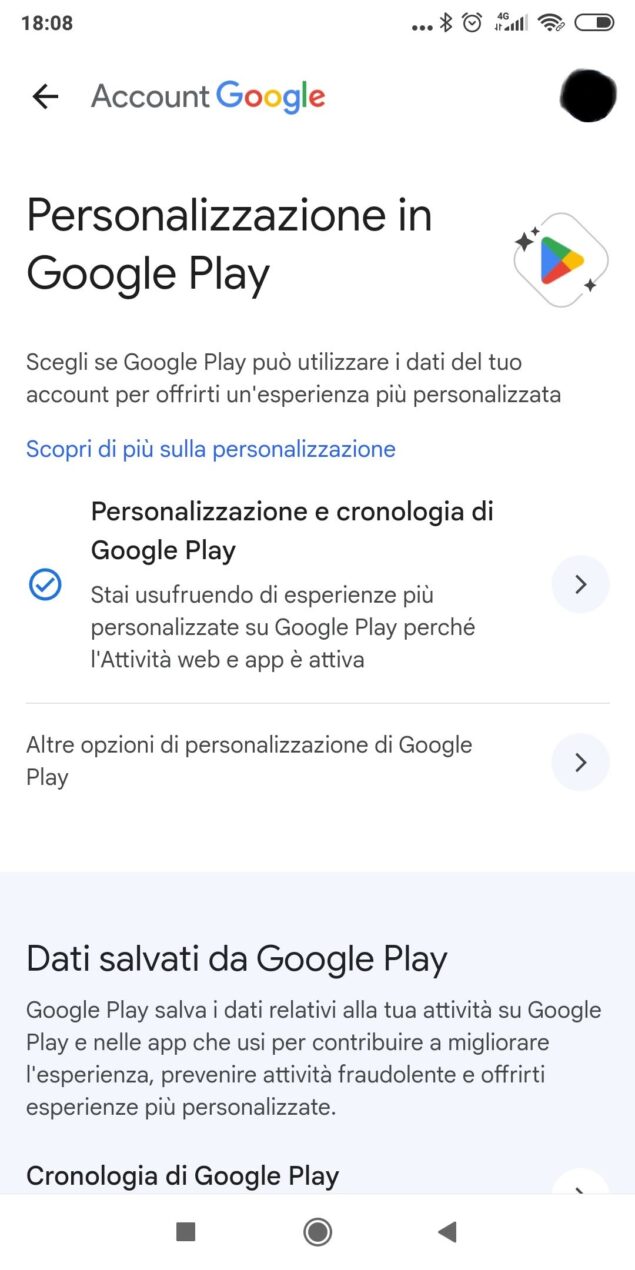 Play Store privacy dati app 3