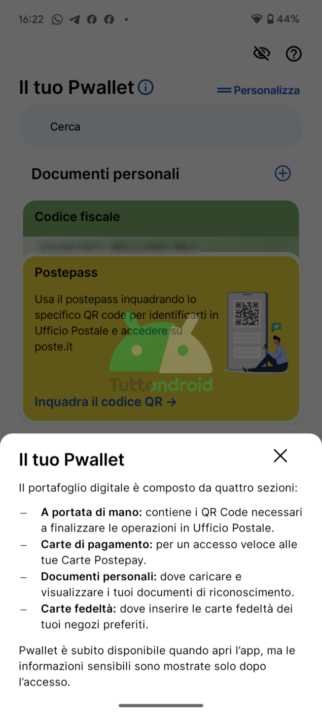 Pwallet Poste Italiane