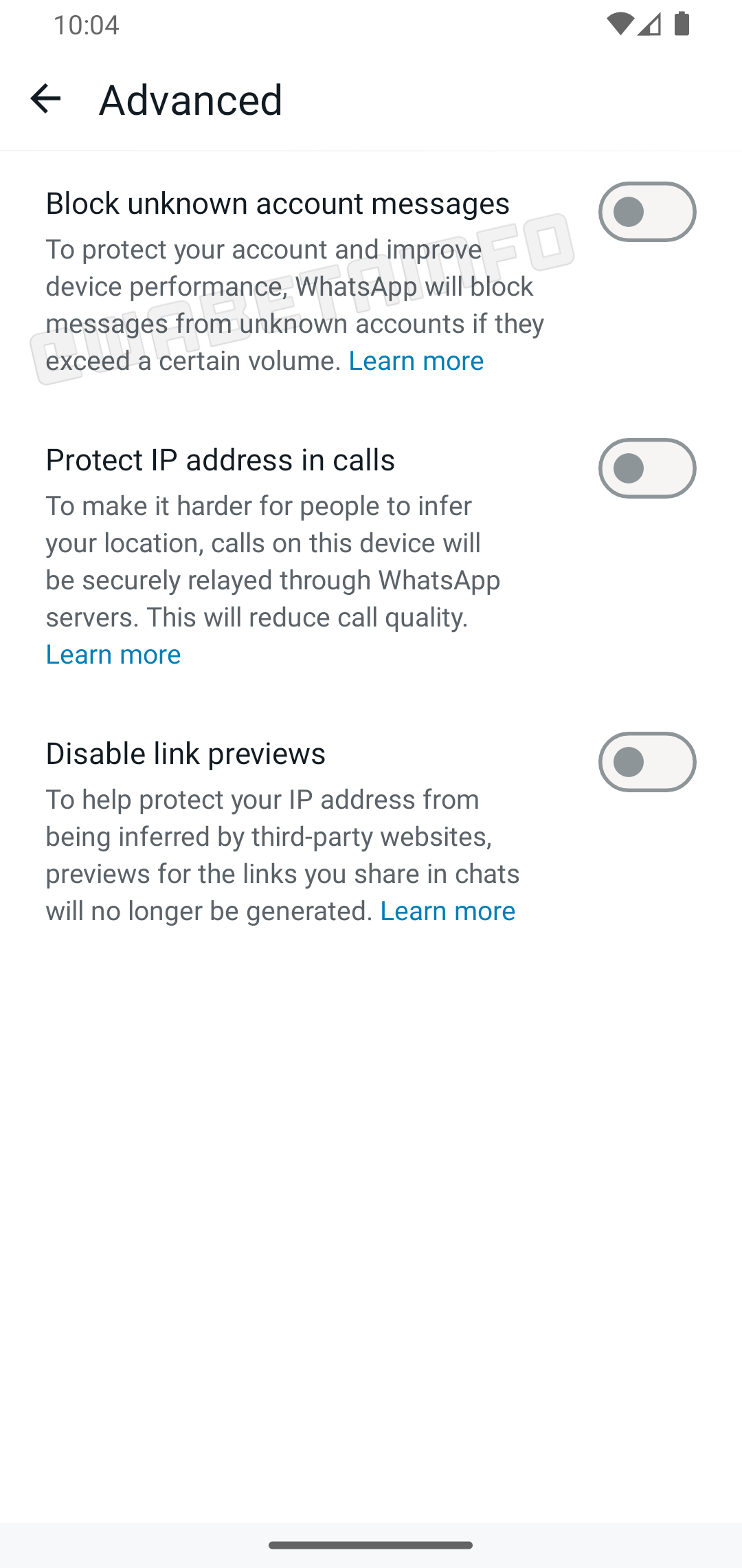 WhatsApp sta testando una funzione che permette di bloccare i messaggi di utenti sconosciuti