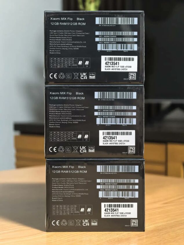 Xiaomi MIX Flip EU leak 2