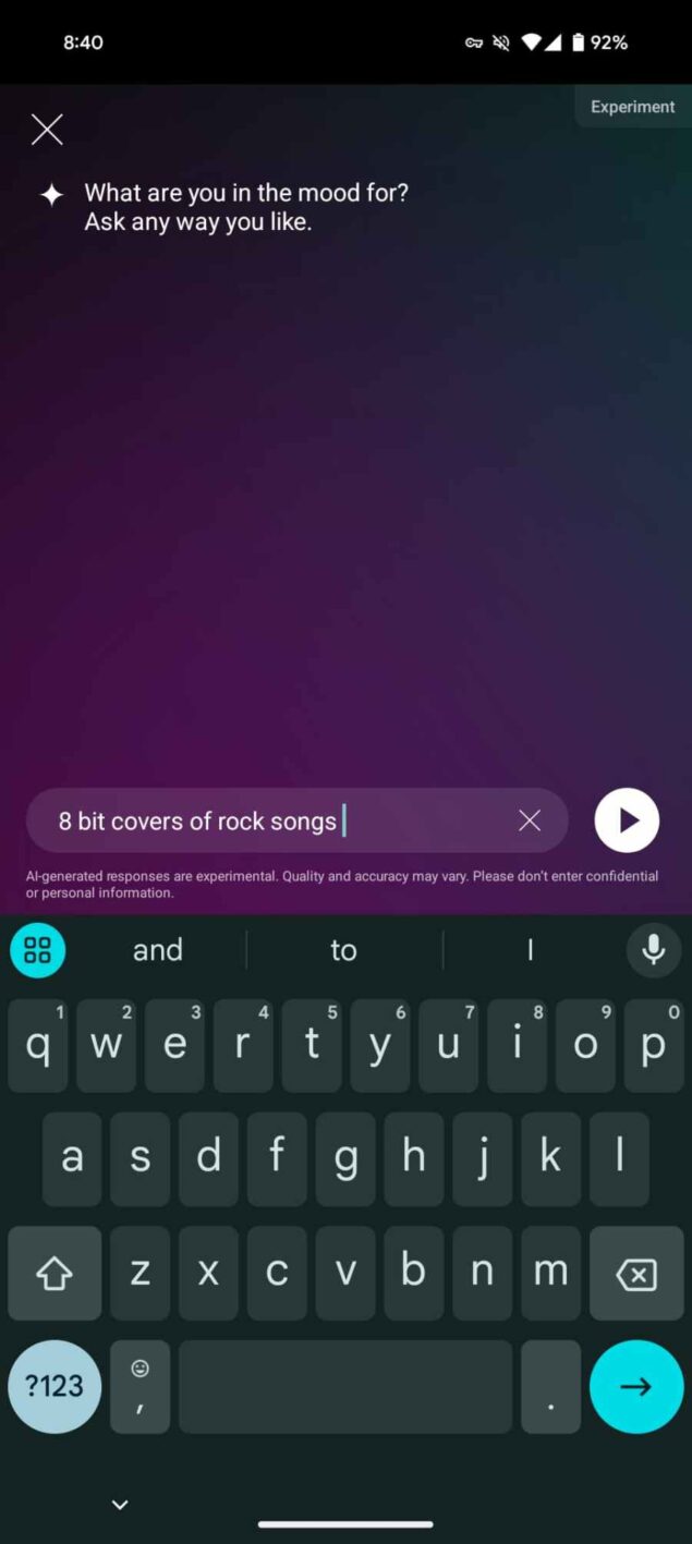 YouTube Music radio AI-5