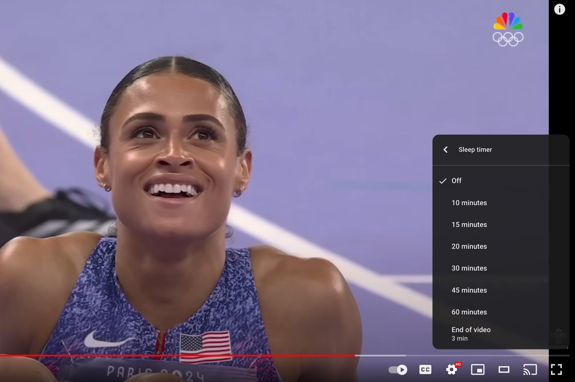 YouTube Premium Timer di sospensione