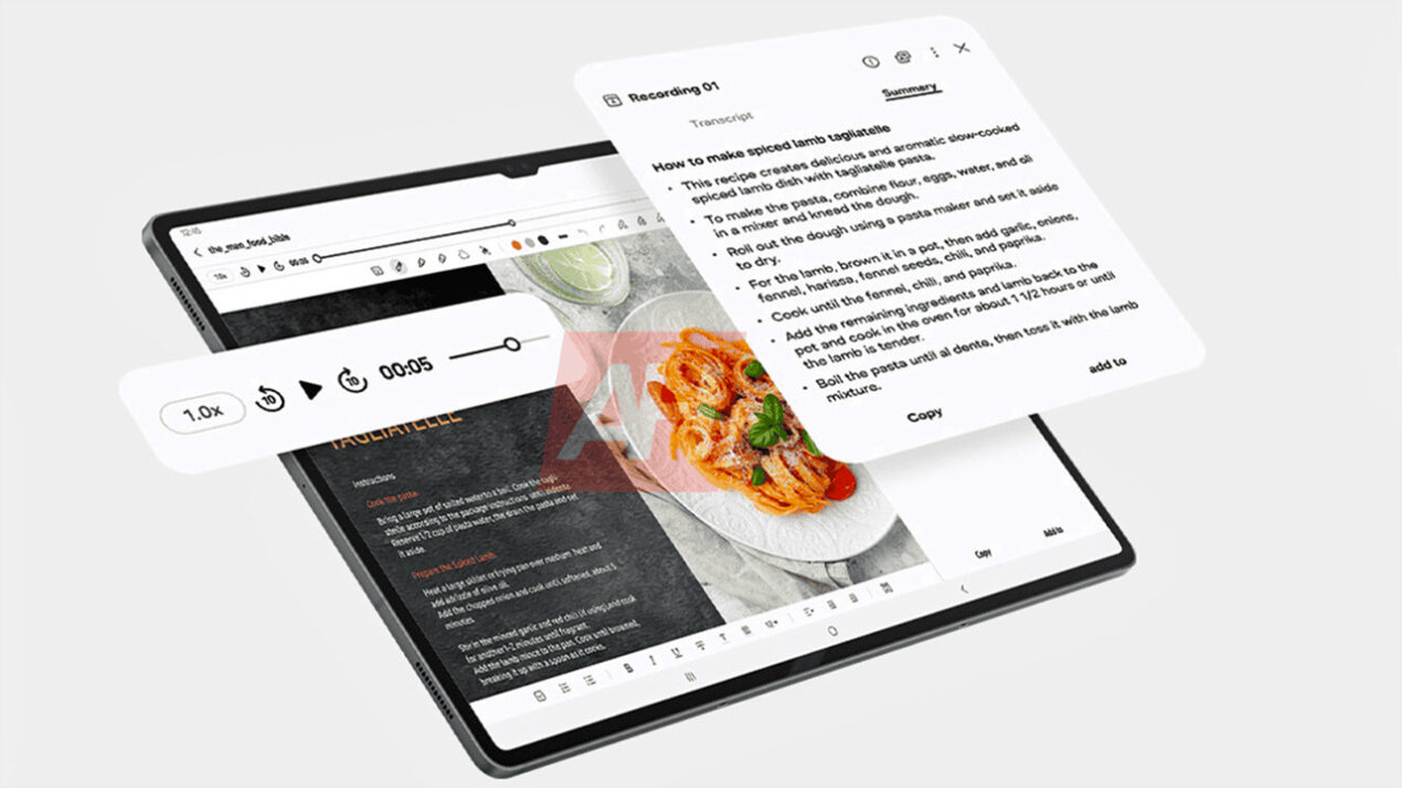 Samsung Galaxy Tab S10 Plus e Tab S10 Ultra si mostrano nei primi render