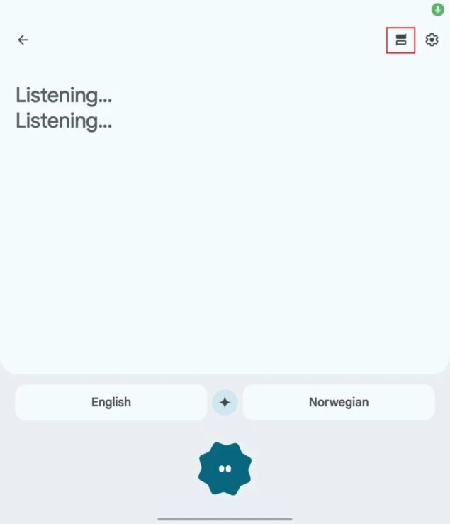 Google Traduttore modalità interprete smartphone pieghevoli